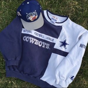 🚨BUNDLE🚨 Dallas Cowboys SnapBack Hat/Crewneck